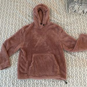 men’s fluffy hoodie